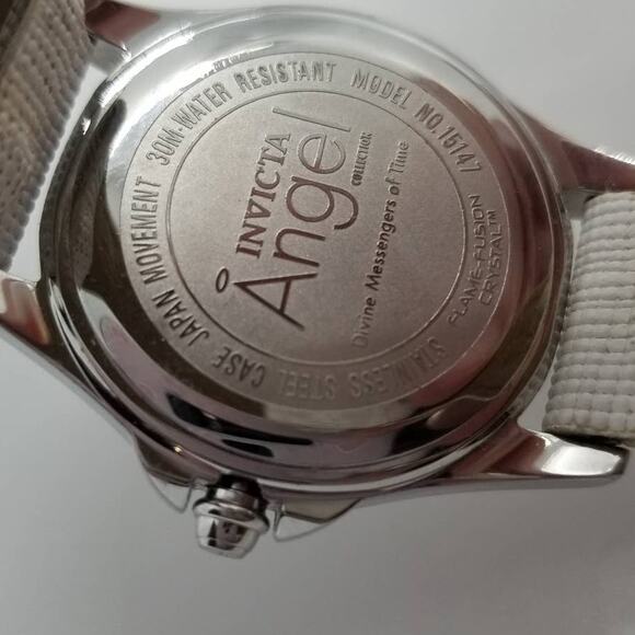 Womens Invicta Angel 15147 Silver Watch main image 8